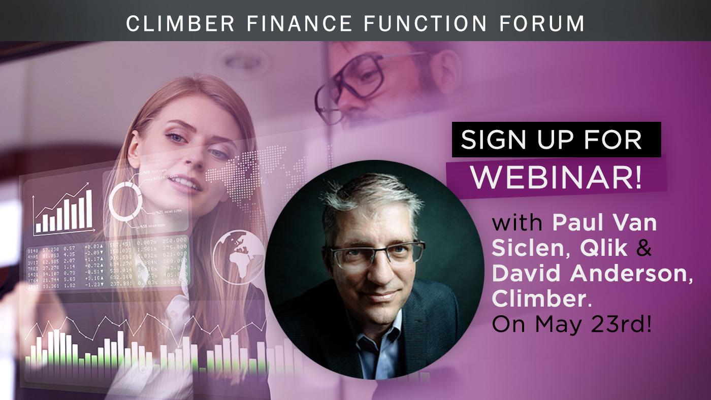 Climber Finance Function Forum Webinar Finance 360