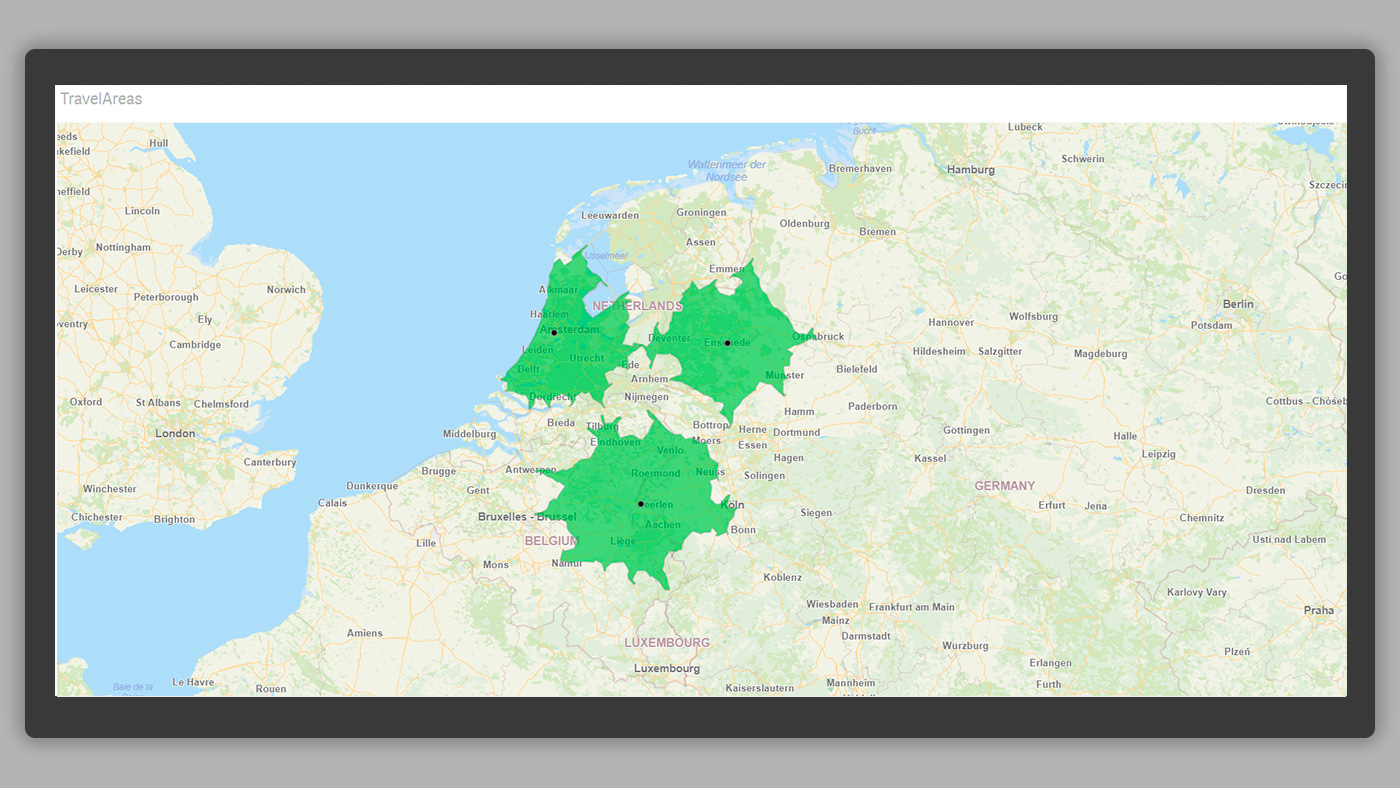 Climber Dashboard Qlik Sense GeoAnalytics