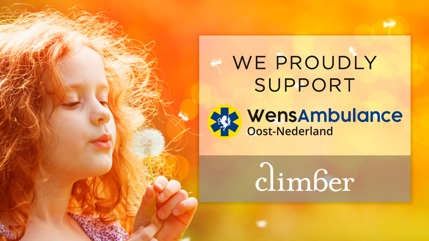 Climber Benelux - We support WensAmbulance Oost-Nederland