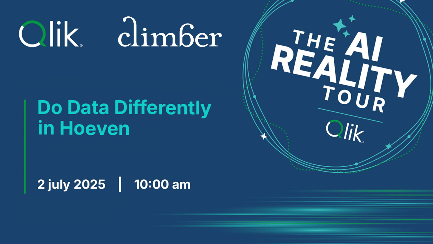 Climber Qlik AI Reality Tour 2025 Hoeven